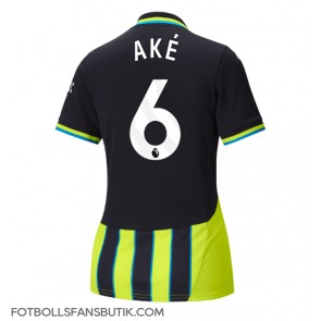 Manchester City Nathan Ake #6 Replika Bortatröja Damer 2024-25 Kortärmad